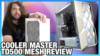 Cooler Master TD500 Mesh Case Review 100 Airflow ShowDown [upl. by Grearson]