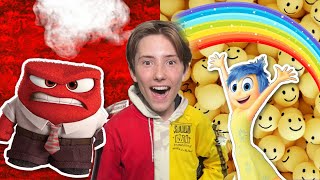 Inside Out 2 EMOTION Singing Challenge 😆😭😡🤢 [upl. by Notterb]