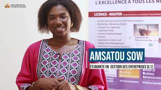 Journée mondiale des droits de la femme  Amsatou Sow EHES Dakar [upl. by Vin29]