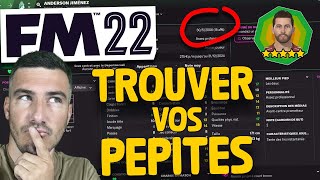 TROUVER VOS PÉPITES NEWGENS SUR FOOTBALL MANAGER 2022  TUTO GUIDE FACILE FM22 [upl. by Arihsa]