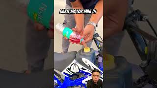 Rakit motor mini automobile ruhulvlog experiment funny dirtbike cycle [upl. by Dee]