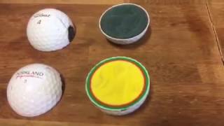 Whats Inside A Golf Ball Kirkland vs Titleist [upl. by Riannon]