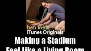 Ben Folds on Brick [upl. by Efar]