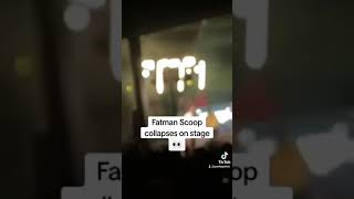 Fatman Scoop COLLAPSES ON STAGE rip share rapper omg [upl. by Yrekaz815]