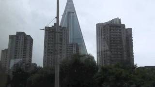 The mighty Ryugyong hotel in Pyongyang DPRK [upl. by Brandi336]