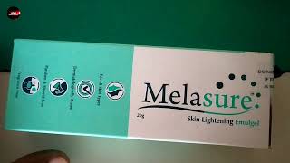 Melasure emugel uses in hindi melasure benefits side effect price contains melasure skin lightening [upl. by Aicrag]