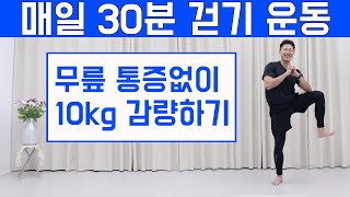 무조건 10kg 빠지는 집에서 30분 걷기 다이어트 feat다이어트 댄스 [upl. by Reywas]