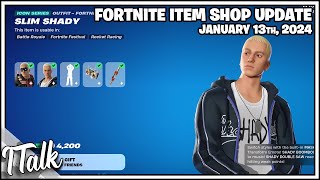 EMINEM IS BACK Fortnite Item Shop January 13th 2024 Fortnite Chapter 5 [upl. by Annadiana]