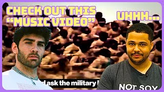 Hasanabi Makes Nmplol VISIBLY UNCOMFORTABLE w Military PROPAGANDA quotMusic Videoquot [upl. by Nymrak]