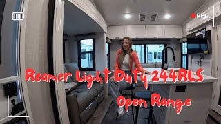 Little Fifth Wheel BIG Feel  Roamer Light Duty 244RLS TOUR [upl. by Lyrahs38]