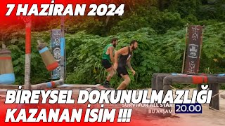 Survivor Dokunulmazlık Oyunu Kim Kazandı  7 Haziran 2024 [upl. by Ahtekahs]