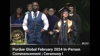 Deaon forever and Alina Smith Purdue Global National Anthem Dallas bookme purdueglobale live [upl. by Faydra]