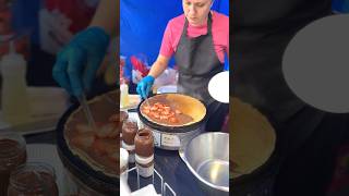 Crepe at my uni✨food ukmukbang foodie uk crepe fyp shorts internationalstudents mukbang [upl. by Hteboj355]