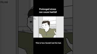 Stress can cause hairfall malayalam kerala story [upl. by Gnoix625]