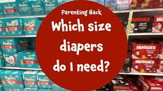 The Ultimate Diaper Sizing Guide for New Parents [upl. by Talia]