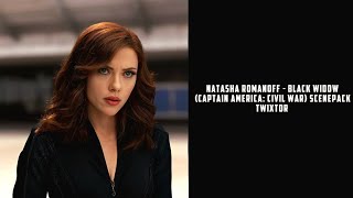 Natasha Romanoff  Black Widow Captain America Civil War Scenepack Twixtor  Subxtor [upl. by Annovahs527]