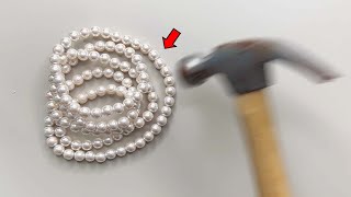 How Can You Tell if a Pearl is Real in 3 Seconds Pearl  Vinegar [upl. by Gleda]