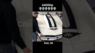 4400hp 😱 Car engine 4400 hp  Speed  trending shorts car viralvideo viralshort modified [upl. by Chobot]