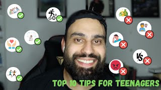 Top 10 Tips For Teenagers [upl. by Enilrac]