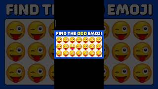 Find The Odd Emoji music emojichallenge emojigame [upl. by Sammer250]