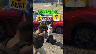 PERSEGUIMOS un CRIMINAL buscado por EL FBI en GTA 5 👮‍♂️🚔🚨 gta5 gtaV short policia [upl. by Aeslehc]