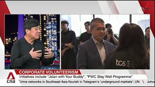 Project We Cares Stanley Tan on corporate volunteerism in Singapore [upl. by Hazelton783]