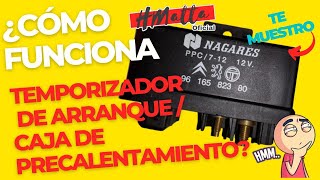 Cómo funciona el modulo temporizador de arranque o caja precalentamiento HMatta Oficial [upl. by Kosel941]