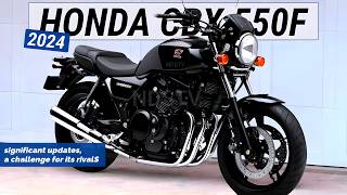 2024 NEW HONDA CBX 550F significant updates a challenge for its rivals in the Middle Class [upl. by Luz]