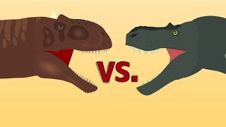 Rajasaurus Vs Gorgosaurus animation battle S2Ep1  2022 [upl. by Ajad]