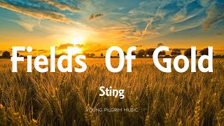 Sting  Fields Of Gold Lyrics [upl. by Ardnuaed]