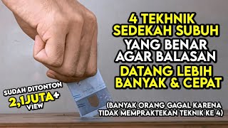 DAPAT 75 JUTA DALAM 1 BULAN KARENA PRAKTEK SEDEKAH SUBUH YANG BENAR  ILMU DIKEJAR REZEKI 1 [upl. by Enialehs]