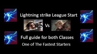 Lightning Strike League Start Guide  SlayerWarden  325 PoE [upl. by Nilrev]