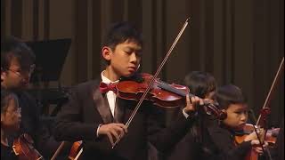 Singapores Kids Philharmonic Orchestra Vivaldi Concerto for 4 Violins at Suzhou Bay Grand Theatre [upl. by Dachi]