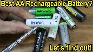 Which AA Rechargeable Battery is Best after 1 Year Lets find out Eneloop Duracell Amazon EBL [upl. by Alebasi]