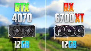 RX 6700 XT vs RTX 4070  Worth the Upgrade [upl. by Paton]