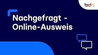 Was ist der OnlineAusweis und was kann er [upl. by Leatrice]