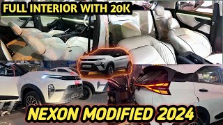 New Nexon 2024 Modification ✅ Nexon Smart Plus Modified 😱 Tata Nexon Modification ✅ with 70K 😱 [upl. by Safoelc458]