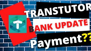 Update Bank Details in Transtutors  Transtutors Payment [upl. by Teik]