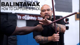 Balintawak For Beginners How To Capture A Stick And Enter [upl. by Aved284]