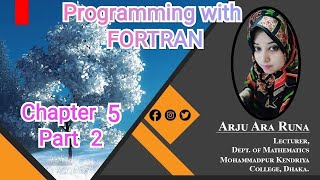 9 Computer Techniques  Programming with FORTRAN  Chapter5 Part2  Algorithm and Flowchart [upl. by Duwalt]