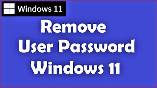 3 Ways To Remove Login Password From Your Windows 11 [upl. by Araldo]