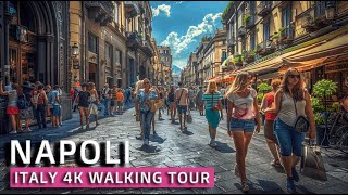 Visit Napoli A Walk Down Via dei Tribunali into the Heart of Napoli  4k Walking Tour [upl. by Starlene429]