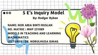 5 Es Inquiry Model by Rodger Bybee [upl. by Rasure]