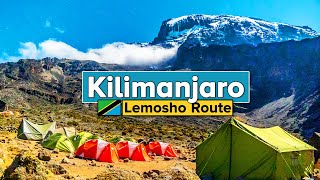 Climbing Mt Kilimanjaro via Lemosho Route Tanzania Documentary in 4k [upl. by Karel]