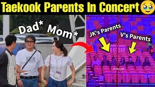 Taekook Parents In Sugas Concert 💜 Kim Taehyung amp Jungkook Mom Dad In Concert 🥹 bts jungkook v [upl. by Ahmed]