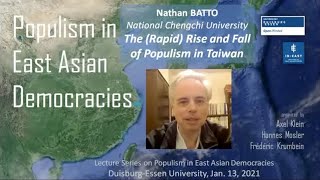 BATTO Nathan Populism in Taiwan [upl. by Eyoj651]