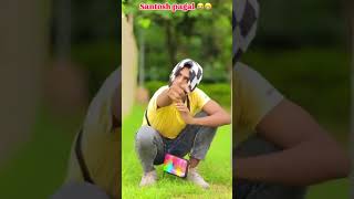 Ankush Raja  संतोष पागल  SantoshPagal  Anisha Pandey  Shivani Singh  Funny Song [upl. by Chil]