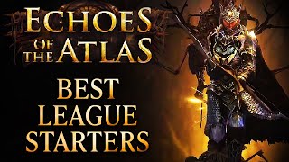 【Path of Exile 313】Esoros Best League Starter Builds for Echoes of the Atlas [upl. by Alpert]