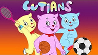 Three Little Kittens Played Games at Rio  Nursery Rhymes by Cutians™  The Cute Kittens  ChuChu TV [upl. by Htilil]