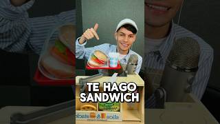 TE VENDO SANDWICH asmr shorts asmrvideo comedia [upl. by Nolyar]